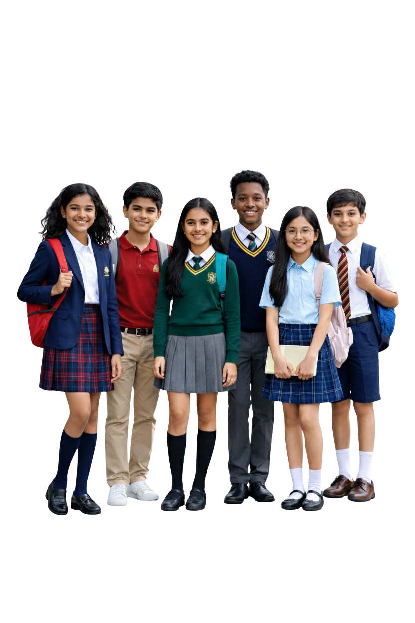 Students in Uniforms